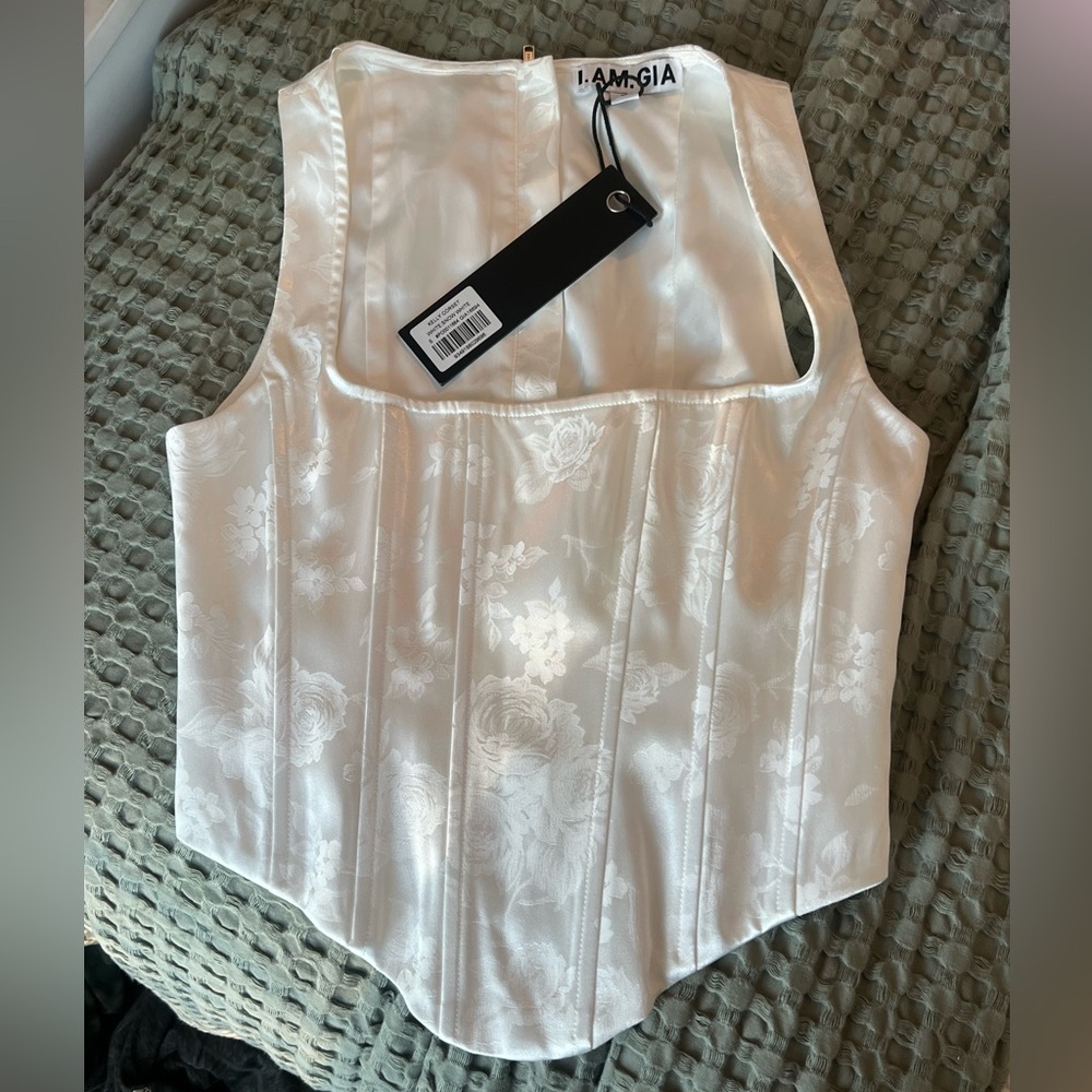 Kelly Corset in White
I.AM.GIA